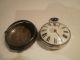 Antique London George 1v Solid Silver Pair Cased Verge Pocket Watch Dated 1826 Uncategorized photo 7