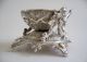 Hammond Creake Silver Plate Figural Open Salt & Spoon With Gnome & Cauldron Salt Cellars photo 6