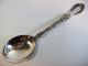 6 Antique Art Nouveau Silver Plated Soup Spoons Florette Pattern Rogers & Bros. International/1847 Rogers photo 1