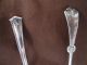 2 Unique Silver Mustard + Mayo Serving Spoons,  1 Sterling,  1 Silverplate Unknown photo 1