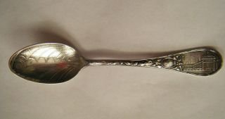 1905 Sterling Souvenir Spoon Ny City Subway By Shiebler photo