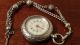 Antique Key Wind,  Hallmarked 935silver Pocket Watch & Chain.  99p Start Uncategorized photo 5