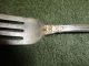 Vintage Sterling Silver Fork By Lunt 48.  3 Grams Unknown photo 1