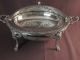 Victorian Silver Plated Lion Head & Paw Revolving Dome Serving Dish Magnificent Other photo 4
