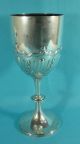 Edwardian Sterling Silver Trophy Cup Racing Pigeon Federation Cup 10 Inch 1905 Cups & Goblets photo 1