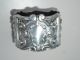 Sterling Silver Repousse Art Nouveau Flower Bud Scroll Hollow Napkin Ring Napkin Rings & Clips photo 5