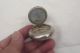 Vintage.  935 Continental Silver Chaterlaine Compact So Pretty Little Box Other photo 1