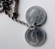 Antique Sterling Silver Albertina - Tassel & Coin Charm Bracelet Uncategorized photo 3