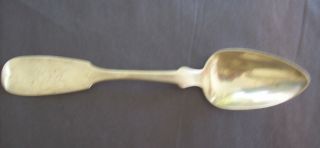 Antique Hoard & Avery Chicago Coin Sterling Silver Spoon 18gm 3/4oz Not Scrap photo
