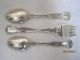 Gorham - - 3 - - 1899 - Buttercup - - 2 - Spoons - 1 - Fork - - 3.  4oz. Gorham, Whiting photo 2