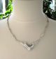 Stunning Vintage Solid Silver Necklace,  Collier,  1970’s,  38 G Brooches/ Jewellery photo 3