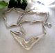 Stunning Vintage Solid Silver Necklace,  Collier,  1970’s,  38 G Brooches/ Jewellery photo 8