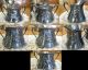 Pairpoint 4 Pc Quadruple Plate Silver Tea Set Monogram R Grapevine Dsgn 390 Tea/Coffee Pots & Sets photo 10