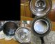 Pairpoint 4 Pc Quadruple Plate Silver Tea Set Monogram R Grapevine Dsgn 390 Tea/Coffee Pots & Sets photo 6