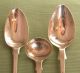 Three Antique Colonial/canadian Silver Fiddle Pattern Tea/mustard Spoons,  C.  1860 Other photo 2
