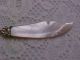 Marked Sterling Old Mother Of Pearl Sterling Butter Speader ? Gorham, Whiting photo 3
