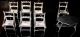 Miniature Solid Silver Furniture: Table & 7 Chairs (1 Rocking) By H Hooijkaas A+ Miniatures photo 9