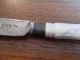 Wood And Hughes Antique Silver And Mother Of Pearl Knife - Engraved & Hallmarked Other photo 3