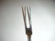 Unusual Antique Silver 2 Tine Old English Pattern Dinner Fork By John Kerschner Other photo 2