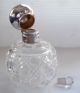Hm Solid Sterling Silver & Crystal Large Flip Top Perfume Bottle - Chester 1912 Bottles photo 2