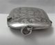 Antique Sterling Silver Match Safe Vesta Case 1910 Birmingham England Cigarette & Vesta Cases photo 3