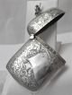 Antique Sterling Silver Match Safe Vesta Case 1910 Birmingham England Cigarette & Vesta Cases photo 6