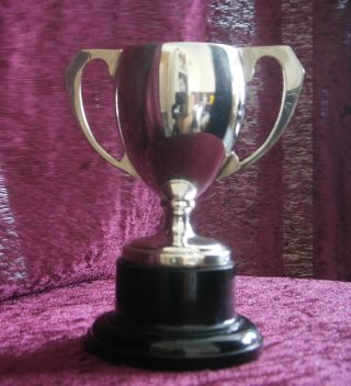 Good Antique 1930 ' S Epns Silver Plated Trophy / Cup - photo