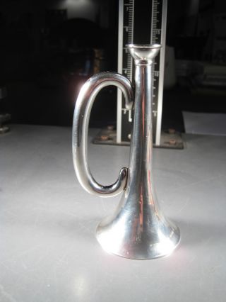 Solid Silver Trumpet Stirrup Cup? 1912.  J.  Collyer Ltd.  Birmingham photo