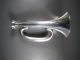 Solid Silver Trumpet Stirrup Cup? 1912.  J.  Collyer Ltd.  Birmingham Other photo 4