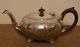 Silver Plate Victorian Teapot Coffee Pot Creamer Sugar Set Flower Etched Epbm Tea/Coffee Pots & Sets photo 1
