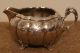 Silver Plate Victorian Teapot Coffee Pot Creamer Sugar Set Flower Etched Epbm Tea/Coffee Pots & Sets photo 4