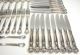 64 Pc Gorham Chantilly Sterling Flatware Service For 8 W/ 9 Pc Place Settings Gorham, Whiting photo 4