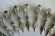 Set 12 19thc Engraved Antique Sterling Corn Cob Holders Other photo 1
