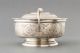Persian Iranian Vartan Chased Silver Vintage Covered Dish Bowl With Handles Middle East photo 3