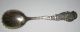 1891 Durgin Sterling Silver Uss Constitution Old Ironsides Fluted Souvenir Spoon Souvenir Spoons photo 3