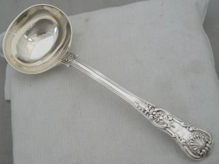 Lovely Quality Eaton Queens Pattern 1830 William Iv Silver Sauce Ladle 99g photo