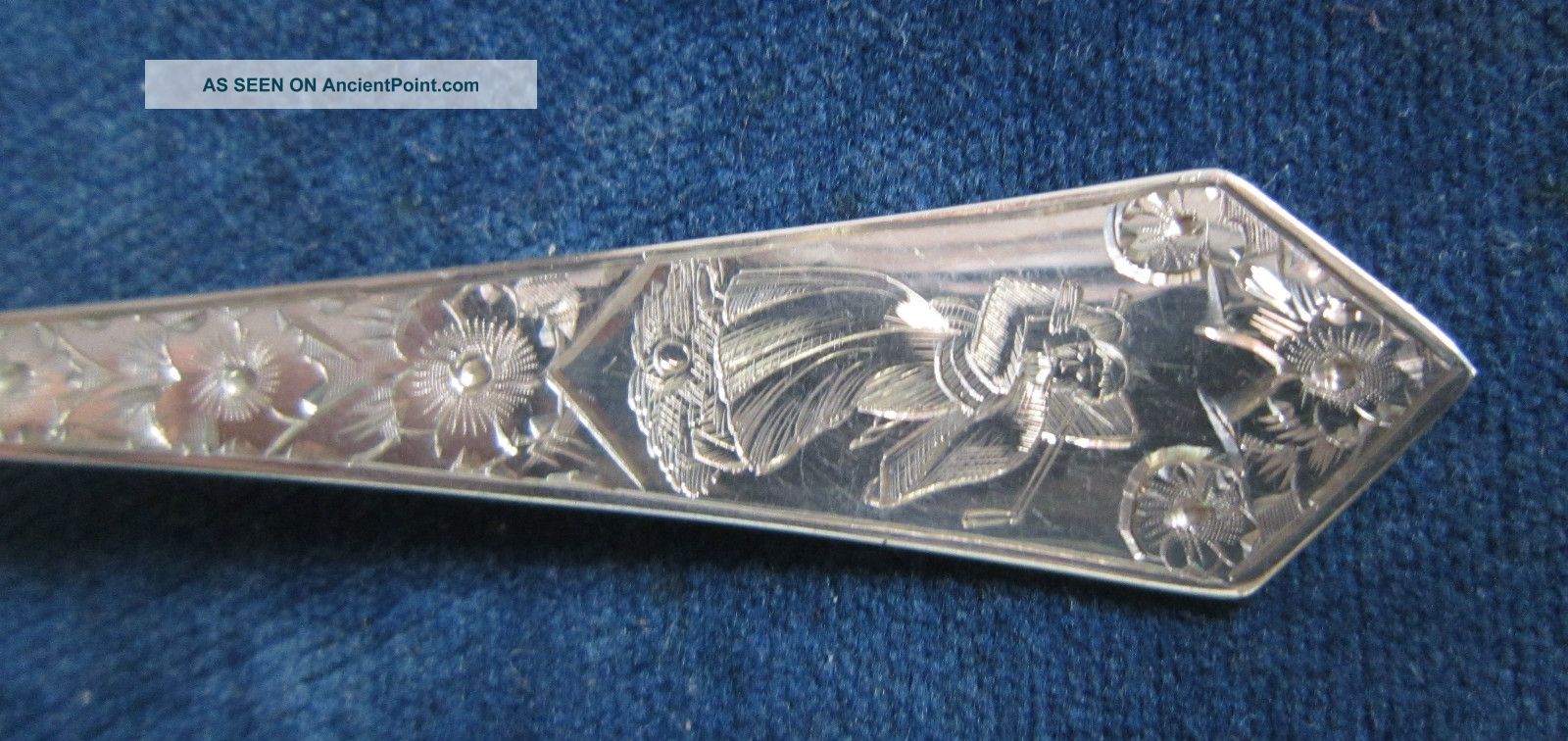 Antique Solid Silver Golf Spoon - St.  Mungo Golf Club 1904 - Other photo