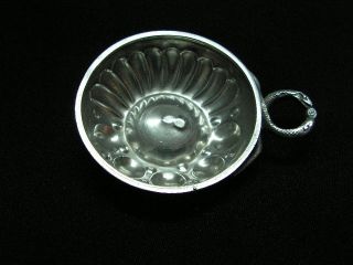 Antique 19th Century French Sterling Silver Wine Taster M Arrow P photo