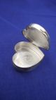 Gorgeous Heart Shaped Sterling Silver Pill Box Boxes photo 1