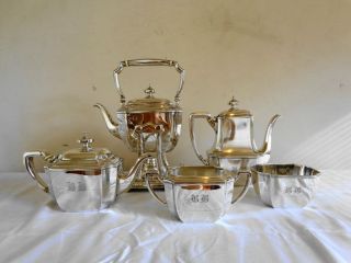 Sterling Silver Tea Set By Tiffany & Co. photo