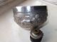 Fine 19c Silver Repousse India Burmese 4 Inch Bowl Tigers Etc Designs Bowls photo 1