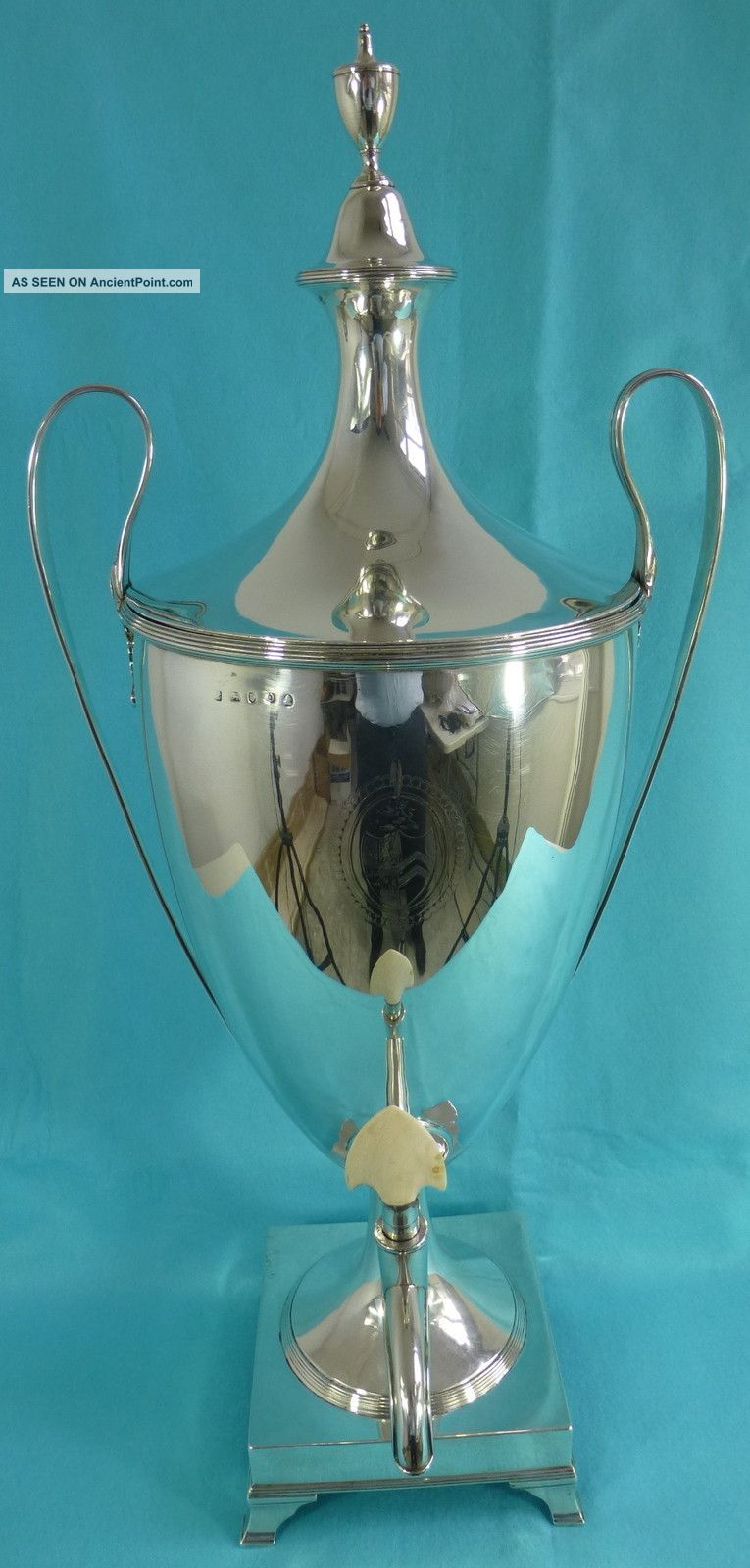 Magnificent Georgian Sterling Silver Tea Urn Thomas Graham & Jacob Willis 1789 Tea/Coffee Pots & Sets photo