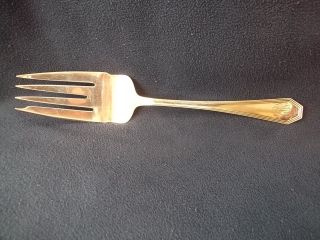 Sterling Silver Serving Fork Bailey Banks And Biddle Co. photo