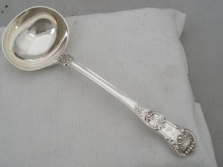 Lovely Quality Johnson Queens Pattern 1831 William Iv Silver Sauce Ladle 93g photo