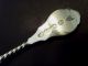 19thc Silver Plated On Steel,  Tea Caddy Spoon,  By 