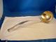 Antique 1880 Gorham Fontainebleau Sterling Silver Soup/punch Ladle,  Gilt Bowl Gorham, Whiting photo 5