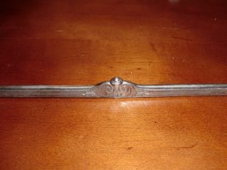 Antique Sterling Silver Comb Holder photo
