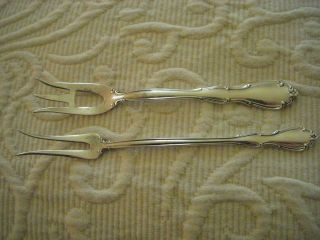 2 Towle Sterling Silver Forks,  Fontana photo