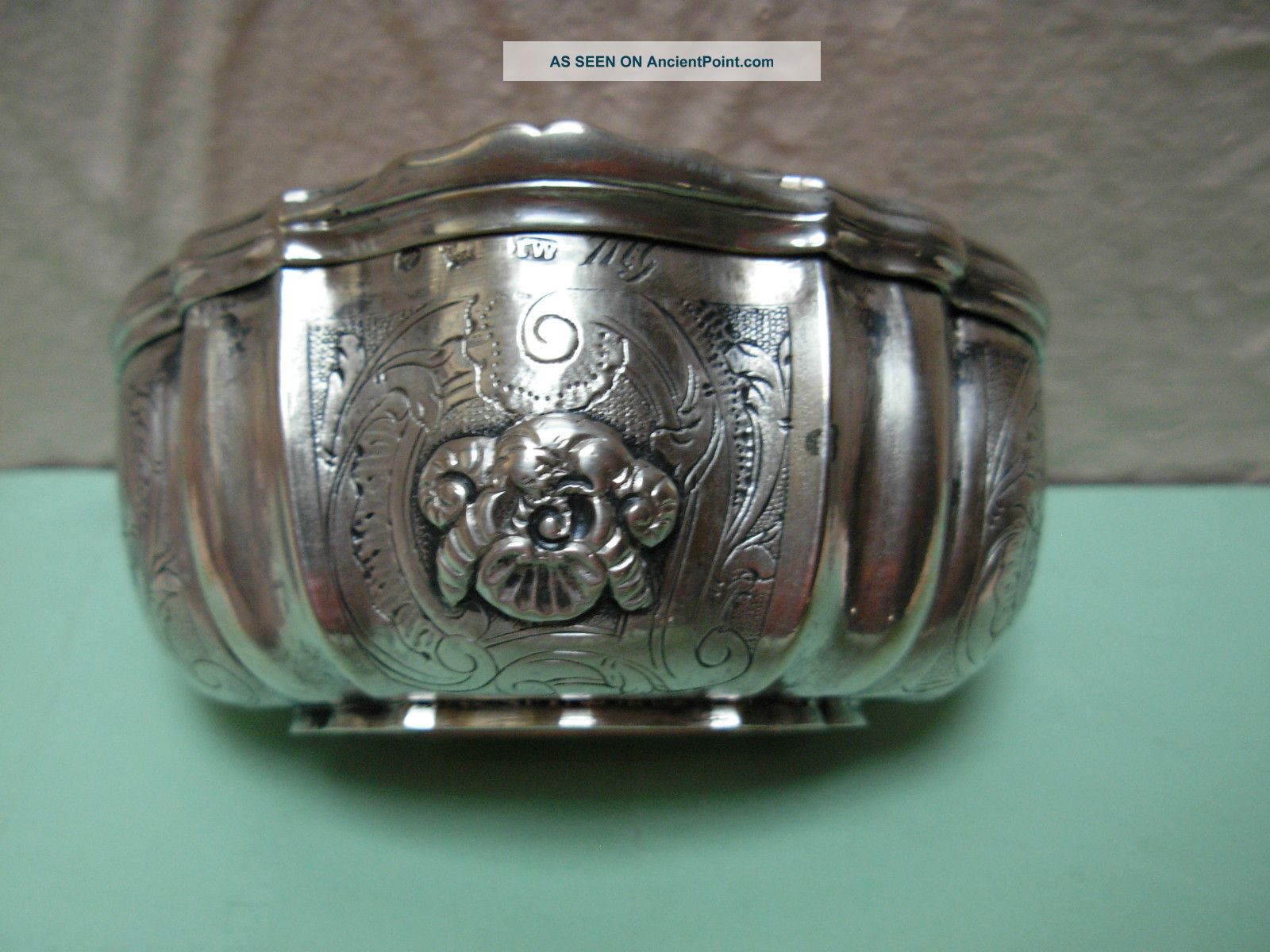 Rare Rare Sterling Silver 18 Century Snuff Box (thomas Woodhouse) Circa 1766 Boxes photo