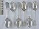 12 Quality Antique W Hutton Silver Ep Old English Fiddle Dessert Forks & Spoons Other photo 1